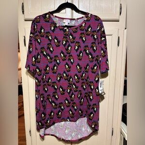LuLaRoe Disney’s Scar  - Irma Top size S NEW NWT
